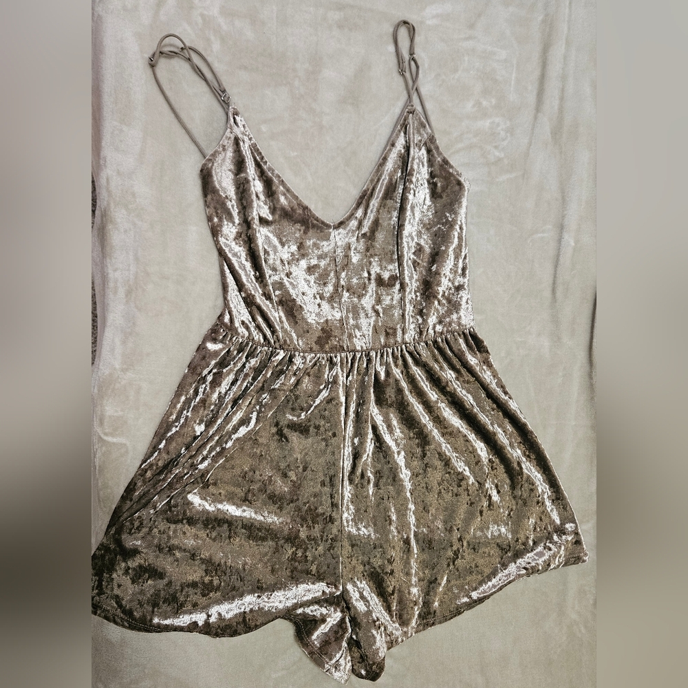 Velvet jumpsuit L.A hearts